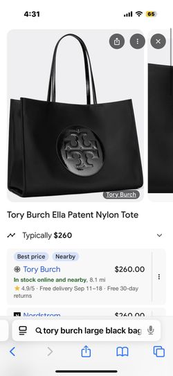 Large Tory Burch Tote Bag