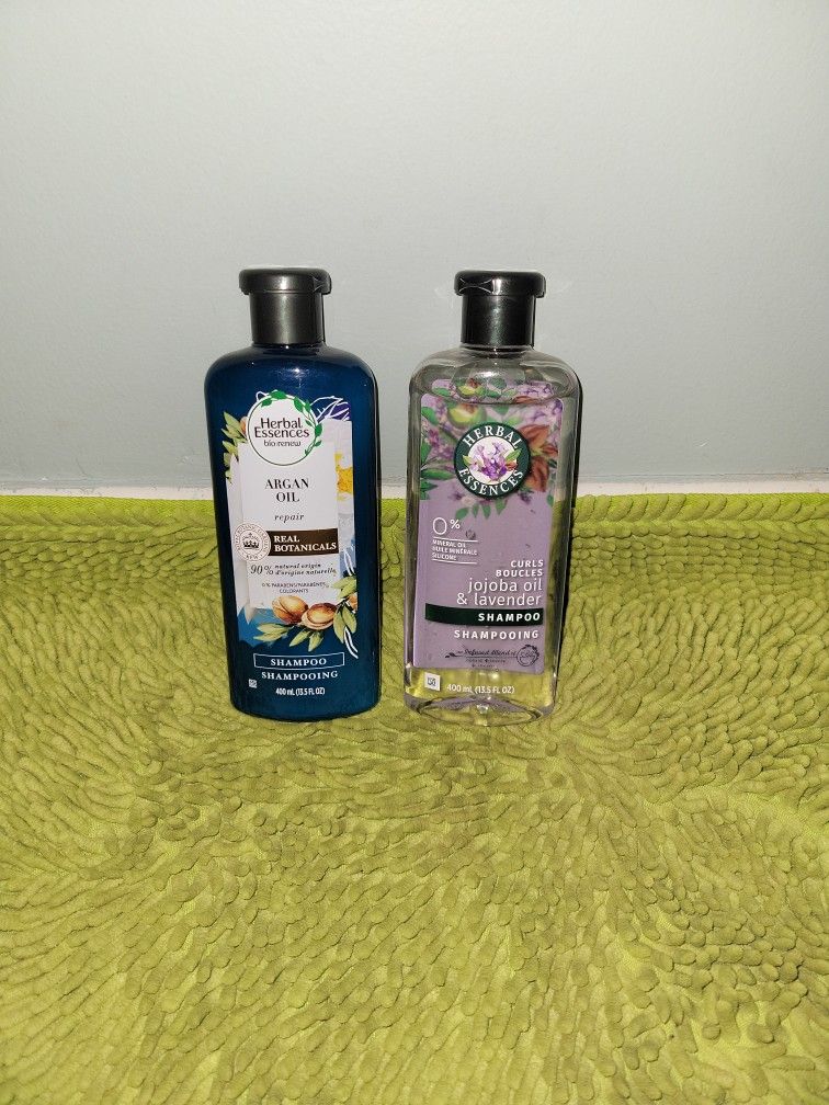 2 Shampoo 13.5oz Herbal Essences (Argan Oil/ Jojoba Oil & Lavender)