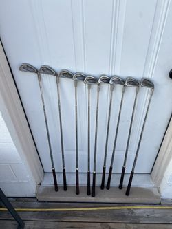 Ping Eye Orange Dot Mens Right handed lite flex Iron Set 3I-PW & SW