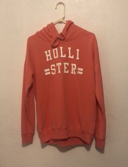 Hollister pullover sweater with hood.