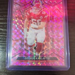 Panini Mosaic: George Karlaftis (Kansas City Chiefs)