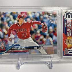 2018 Topps Complete Sets #700 Shohei Ohtani Rookie Card RC EGC Gem Mint 10