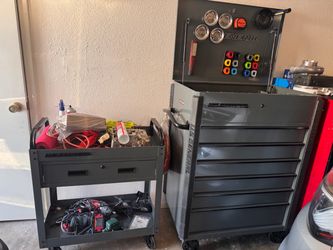 U.S. General Tool Cart and Rolling Tool Chest