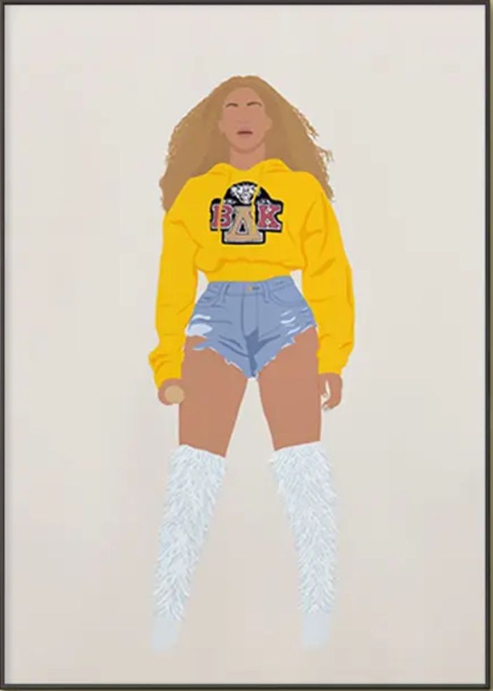 Beyoncé Canvas Poster