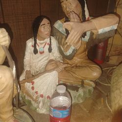 Trailing Native Sculpture 