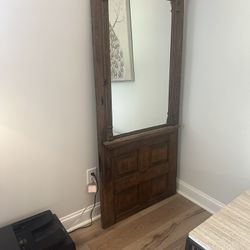 Antique Door Mirror