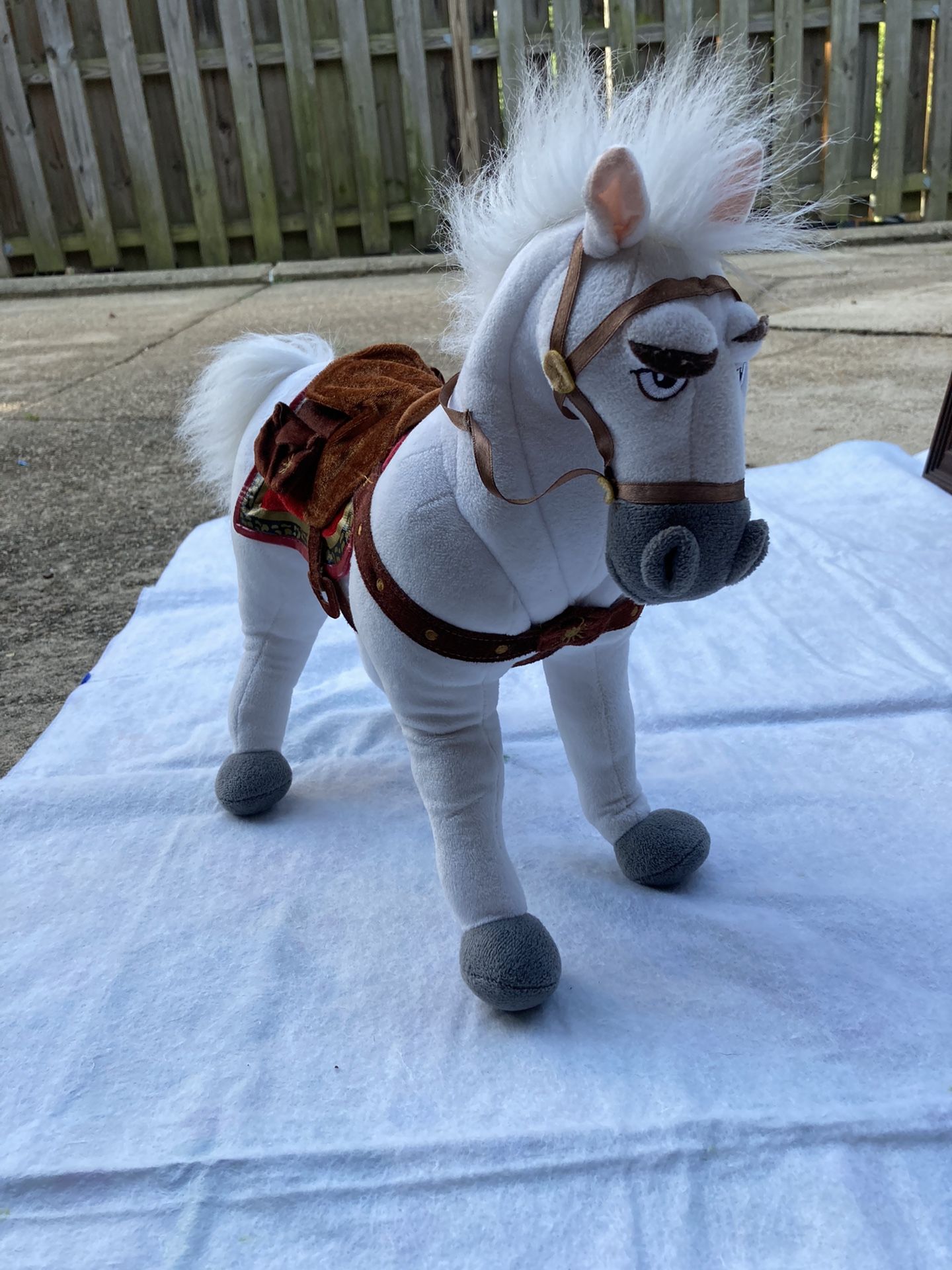 Plush horse (Maximus from “Tangled”)