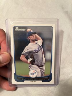 2012 Bowman Set #151 Clayton Kershaw