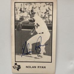 Nolan Ryan  Autograph 