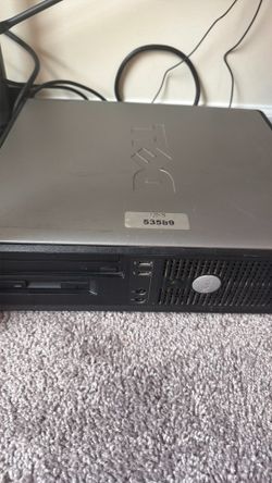 Dell computer and monitor