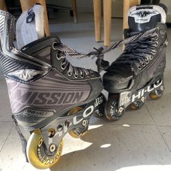 Mission Kids Hockey Roller Skates Y10