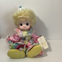  Vintage 1986 Precious Moments Taffy Clown Doll NWT