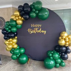Happy Birthday Balloon Garlands