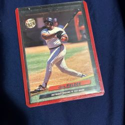 Detroit Tigers First Base Cecil Fielder