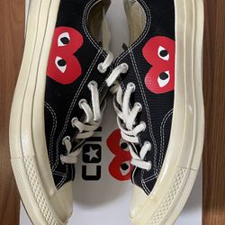 CDG CONVERSE ( Size 8 )