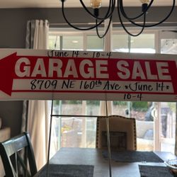 Estate Sale June 14, 10-4