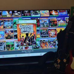 Fully Loaded Xbox 360 With 2tb Hdd And 2 Guitars