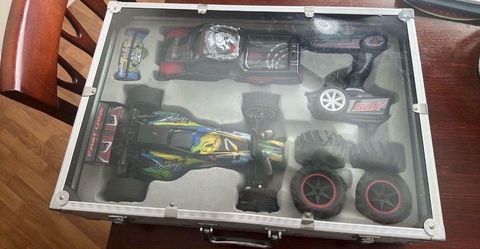 Fast Lane XPS Radio Control 1:14 Scale Car Kit in Aluminum Case