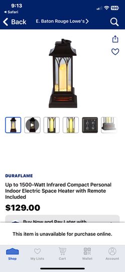 REDUCED!! Lantern heater- brand new still in the box never been open