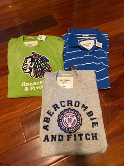 Men abercrombie and fitch AF hollister soft tee shirts polo la camisa Brand new authentic la camisetta las de vestir XXL