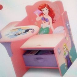 Pink "Mermaid" Kids Desk. Sold As Is. Sale Is Final. Firm Price.