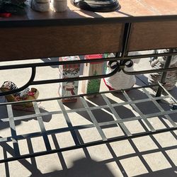 Table under the window or side wall table VERY NICE !!  High Quality