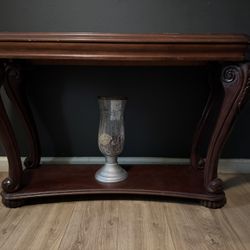 Entry Table With Mirror 