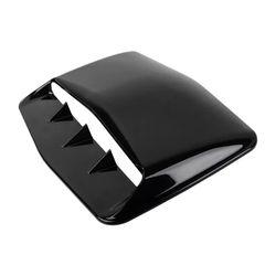 Brand New Universal Hood Scoop Vent Bonnet Cover Trim Car Air Flow Decorative Glossy Black