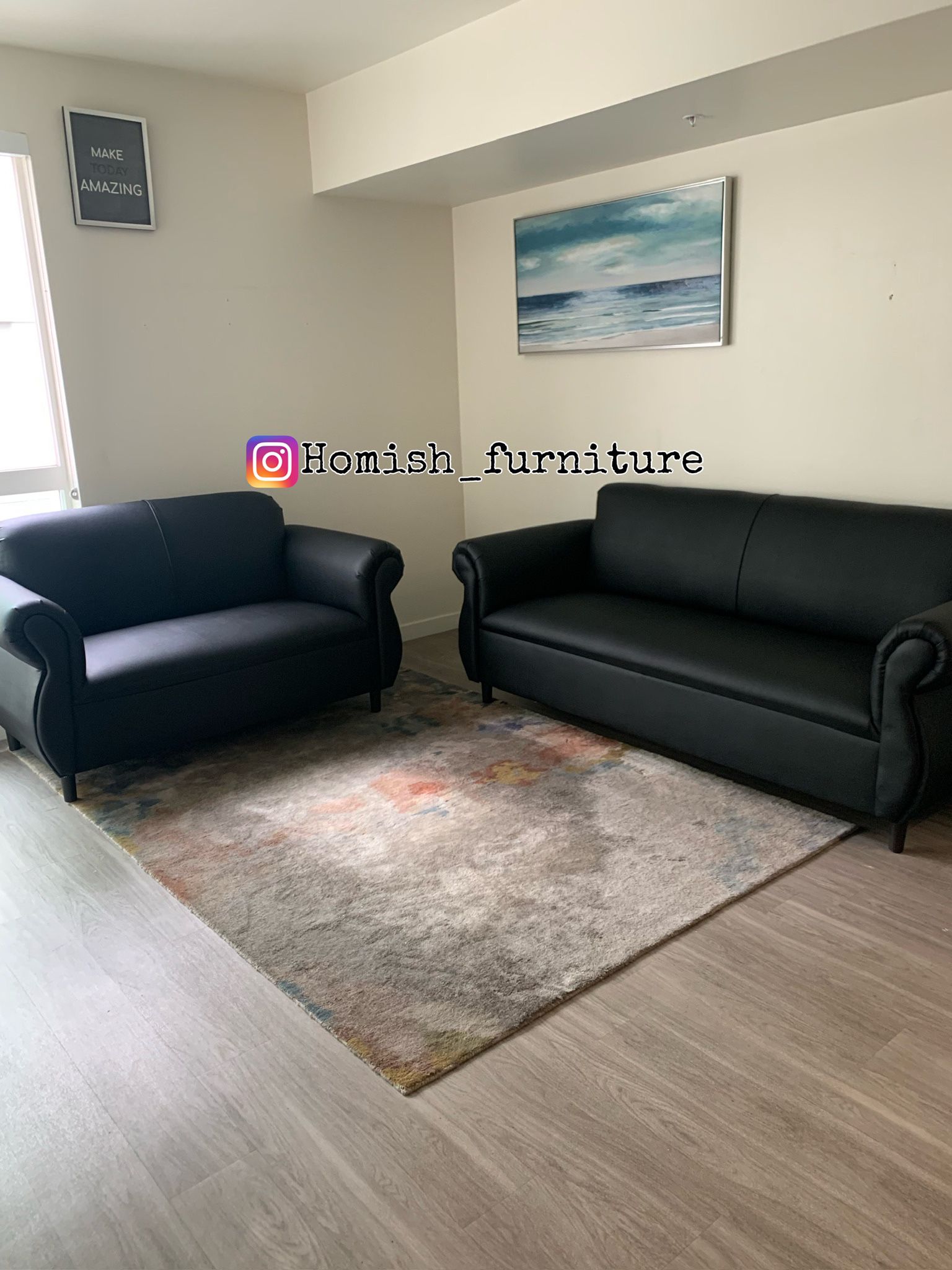 $499 Brand New Sofa And Loveseat Set (read description)