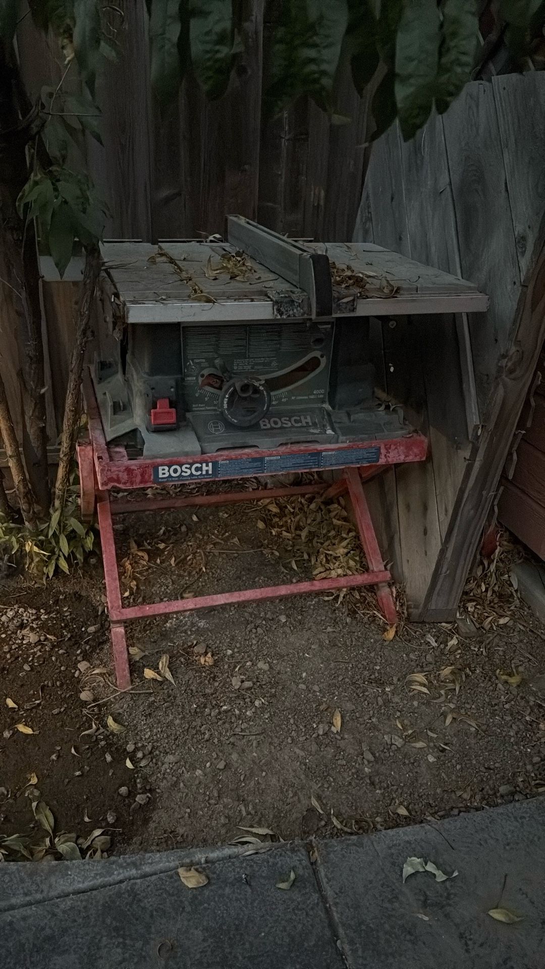 Bosh Table Saw