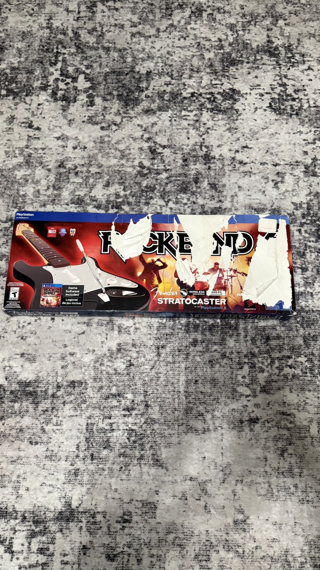 Rockband Stratocaster guitar for PS4 (NEW)