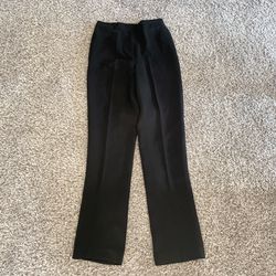Calvin Klein Women’s Trouser Pants Black Waist 26” Straight Leg Dress Pants