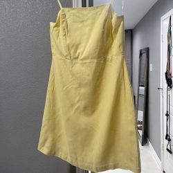 NEW Yellow dress XL