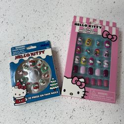 Hello Kitty Kids Press On Nails 