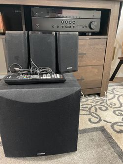 Yamaha Home Theater Speaker System with Subwoofer