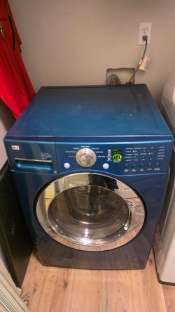 LG Front Load Washing Machine Blue