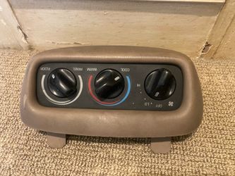 Ford expedition rear climate control panel
