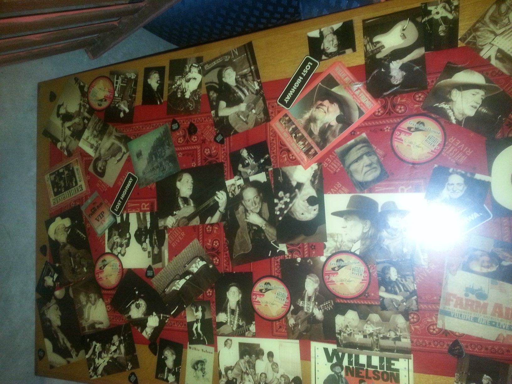 Texas Roadhouse table top