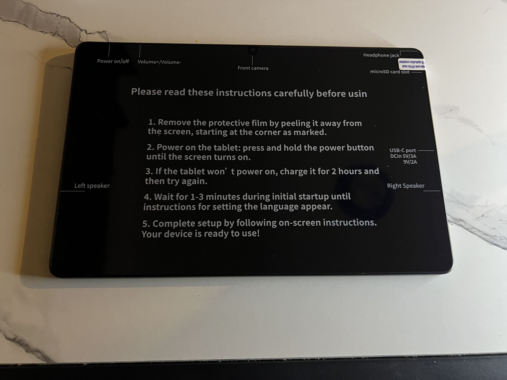 Ultra Fast Android Tablet