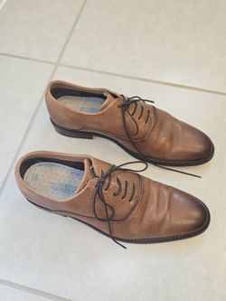 Genuine Leather Dress THOMAS & WINE Shoes US 11. Dark Brown