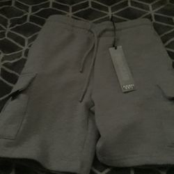 Pro club cargo shorts gray large in youth