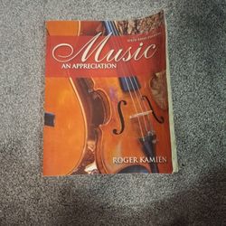 Music An Appriciation 6th Edition