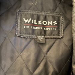 Wilson Leather Jacket With Hood