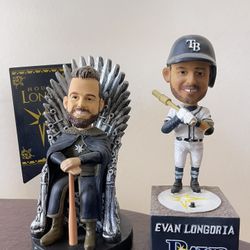 (2) Evan Longoria - Tampa Bay Rays SGA Bobblehead Lot