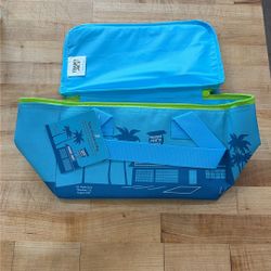 Trader Joe’s insulated blue lunch bag tote NWT!