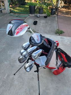 Taylormade & Mizuno Golf Club Set Right Handed W/Ogio Stand Bag
