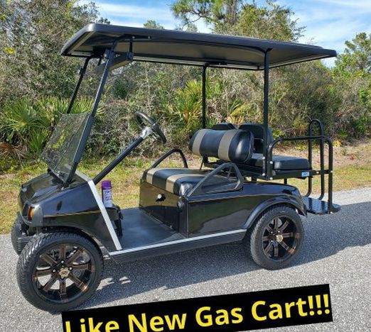 Like NEW Gas Custom Golf Cart