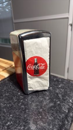 Vintage style coca-cola table craft