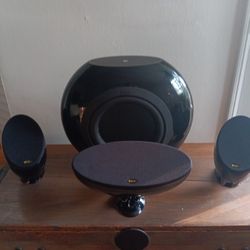  KEF KHT3000.   HTB2 10-inch subwoofer. 