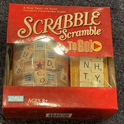 Scrabble Scramble To Go New